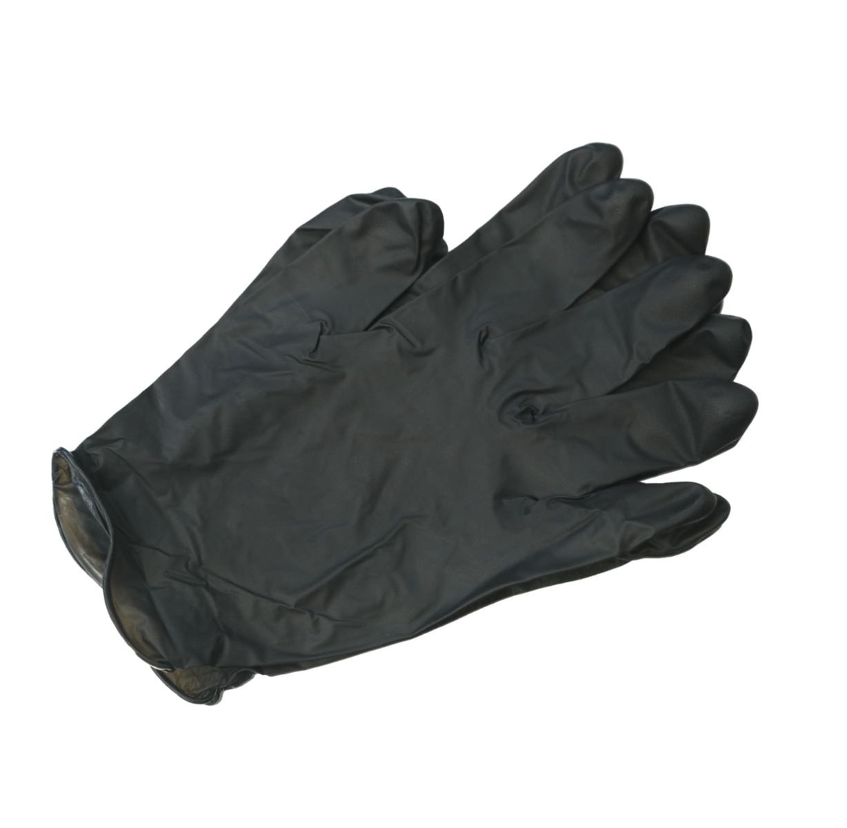 Buy black industrial food safe nitrile gloves