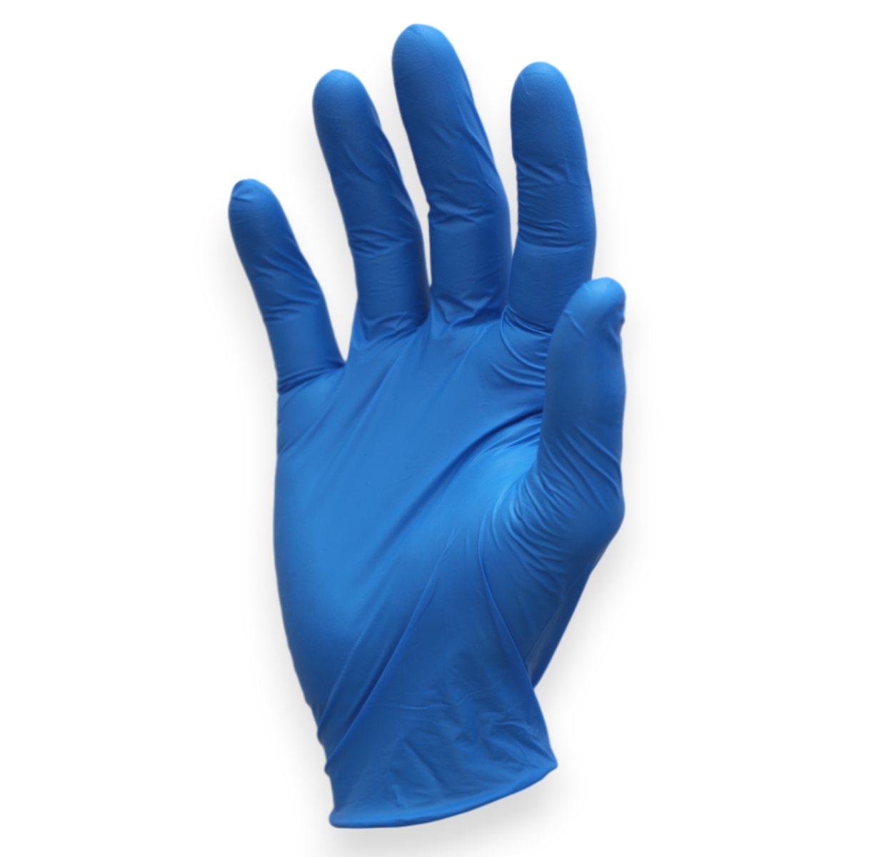 Buy blue food safe nitrile gloves