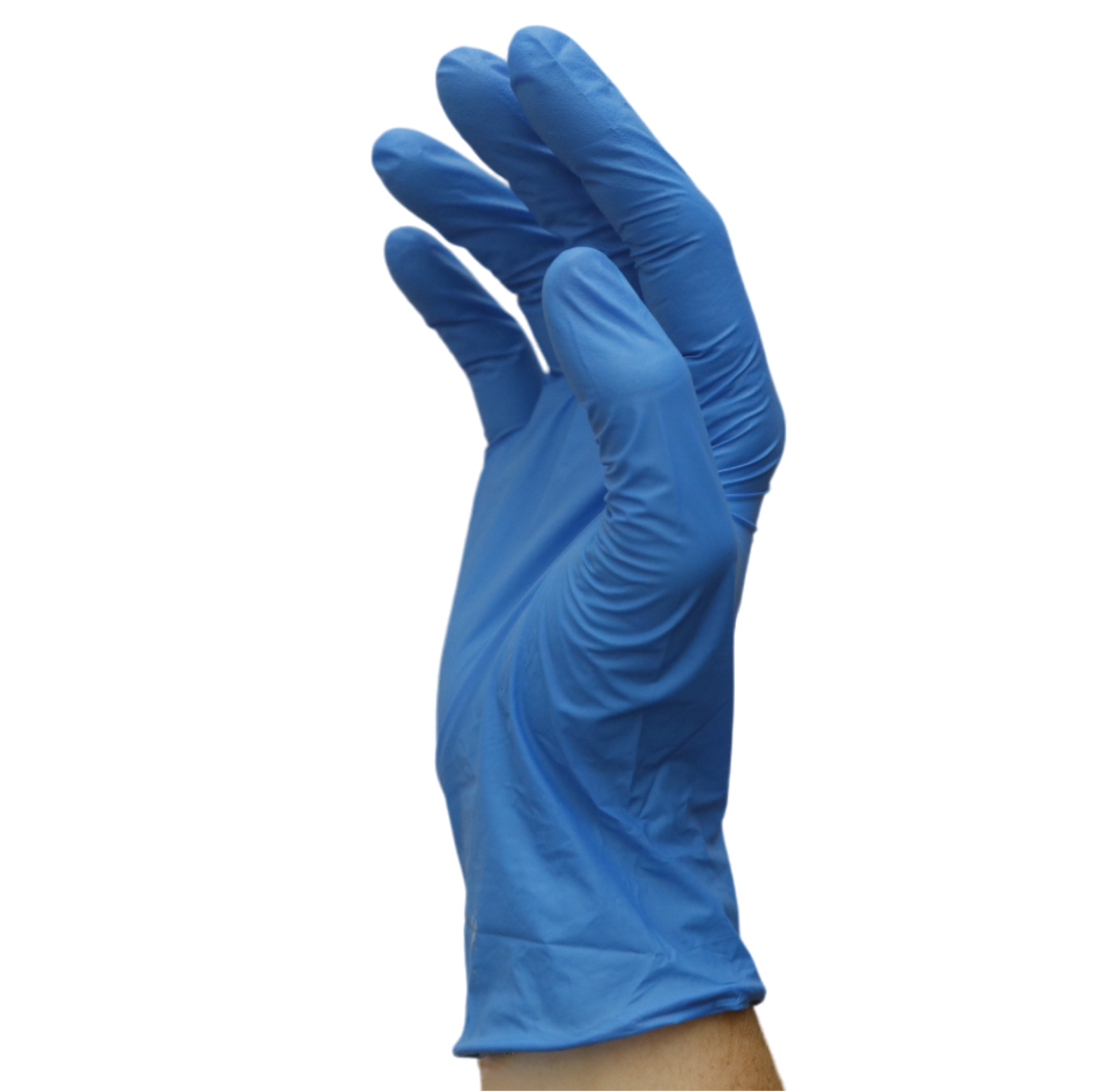 Buy blue medical exam nitrile gloves